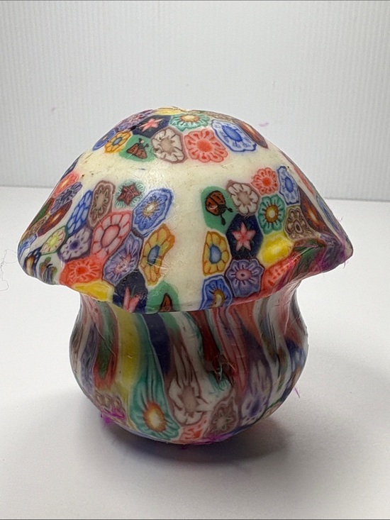 Vintage Other - Vintage Mushroom Candle LQ7